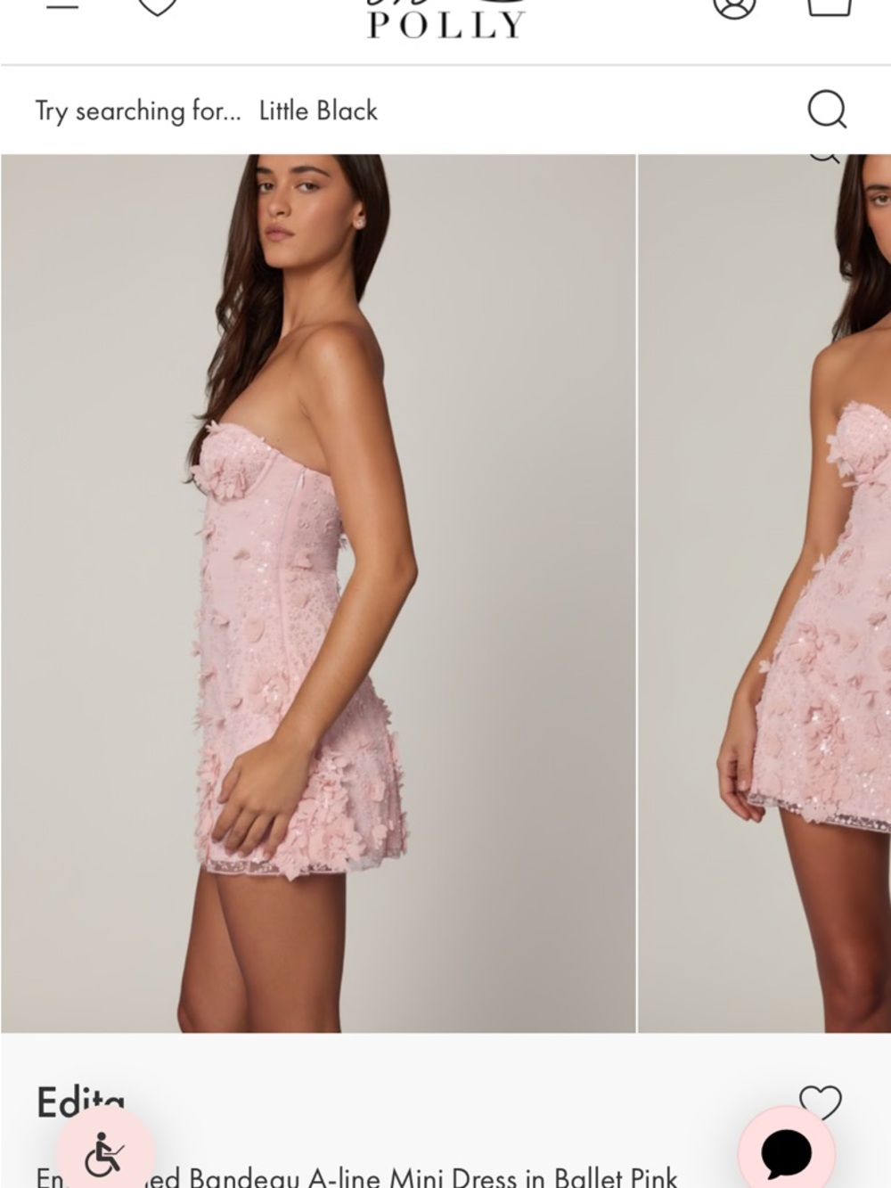 Spring wedding guest dress. Homecoming dress. Oh Polly dress - Picture 4 of 7